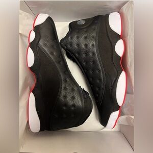 Air Jordan 13 Retro Playoffs Black Varsity Red White 414571-062